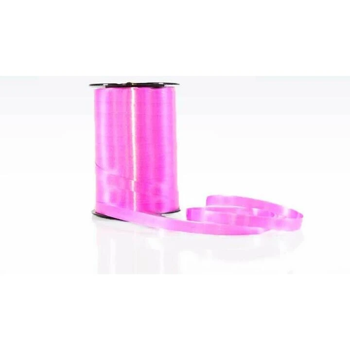 Gavebånd poly 10 mm 250 yds azalia/pink