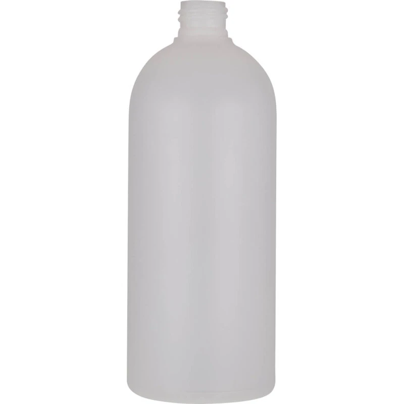 Hedenhus 500 ml mat hvid plastflaske HDPE 24/410