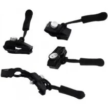 INF Udskiftningslynlåse 10-pak, sort