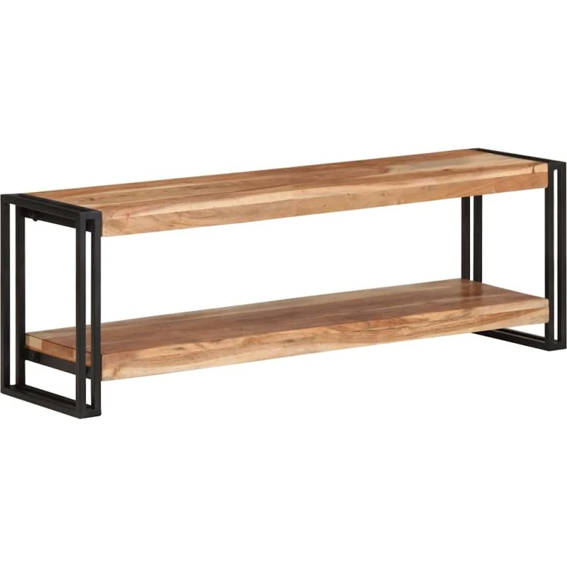 vidaXL tv-skab 120x30x40 cm massivt akacietræ