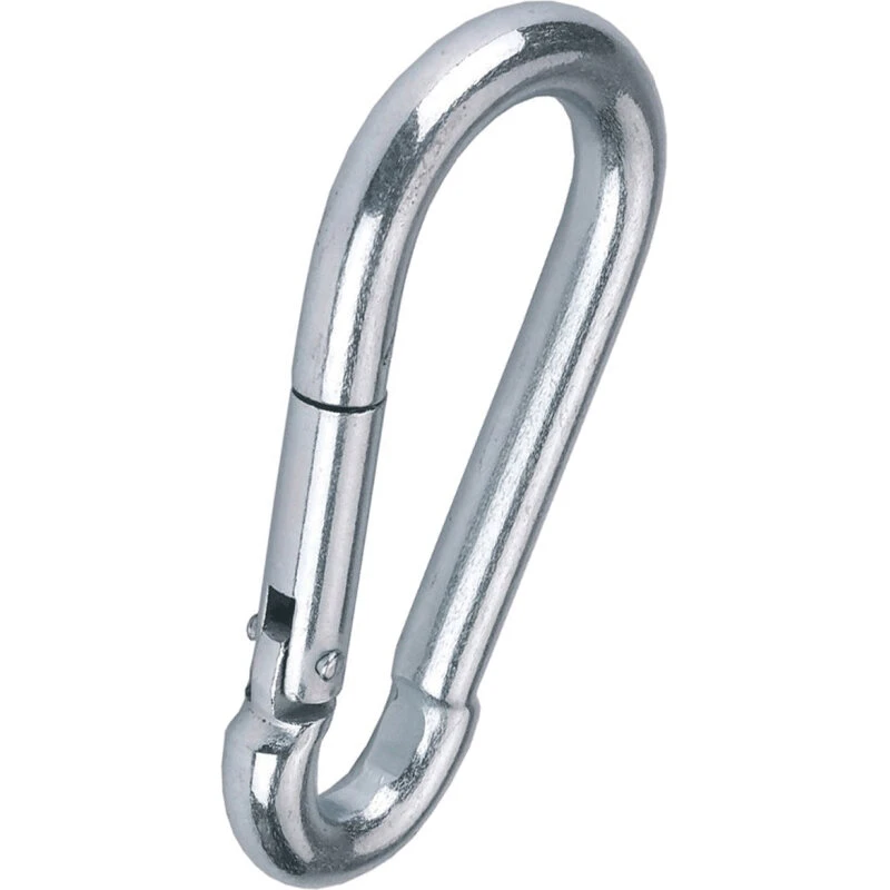 Universal karabinhager 6 x 60 mm galvaniseret