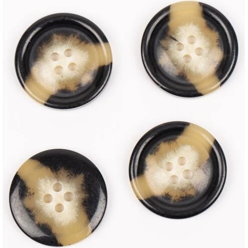 DROPS Knap imiteret horn 25 mm (mokka)