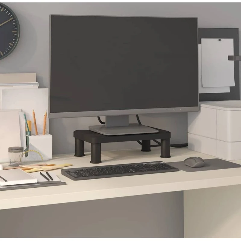 vidaXL skærmstander 38x24x10,5 cm sort