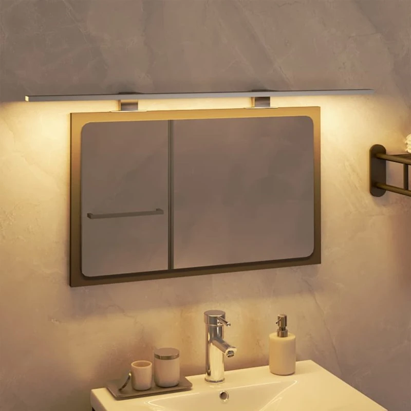 vidaXL LED-spejllampe 80 cm 13W 3000K varmhvidt IP44