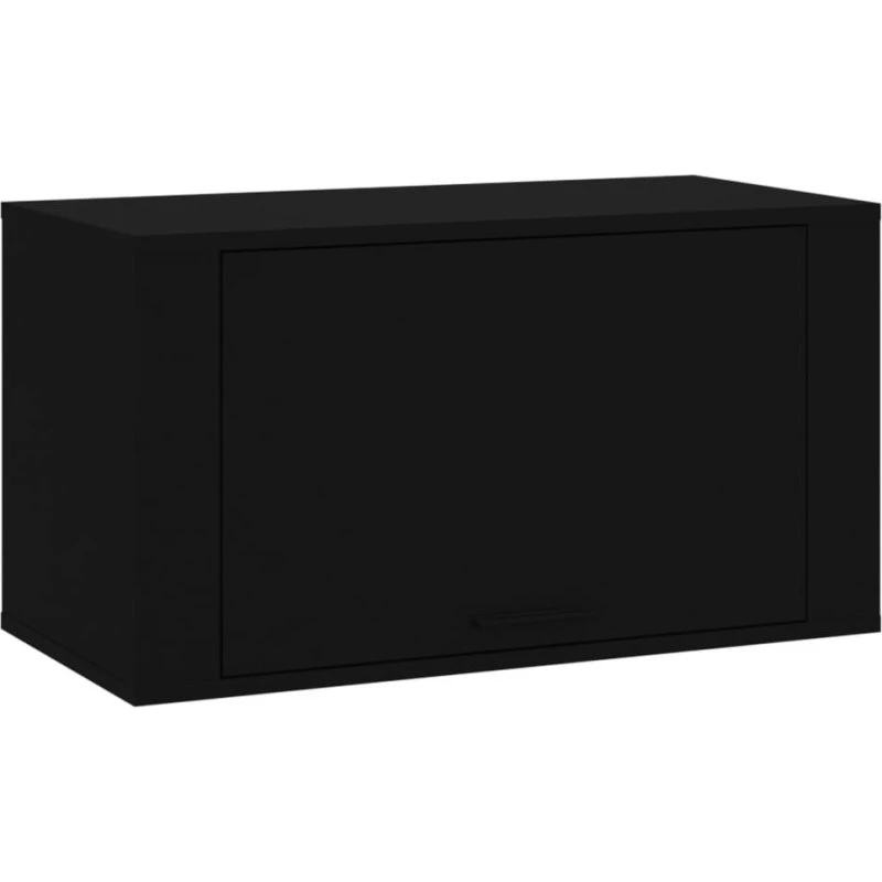 vidaXL væghængt skoskab 70x35x38 cm sort