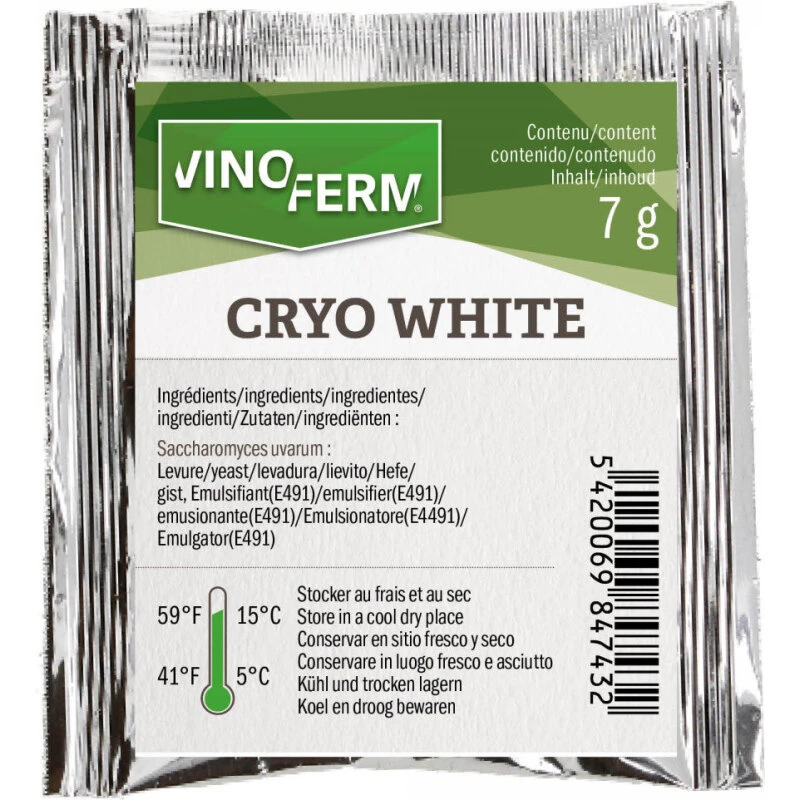 Vinoferm Cryo White vingær 7 g