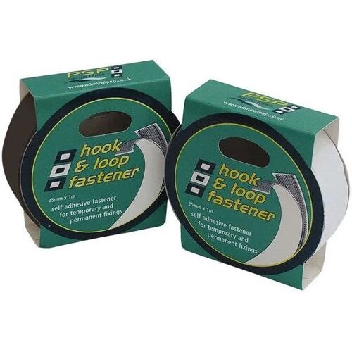 PSP Velcro Tape 25 mm x 1 m – hvid