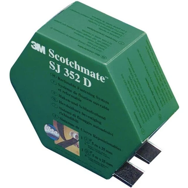 3M Scotchmate SJ-352D selvklæbende velcrobånd 25 mm x 5 m