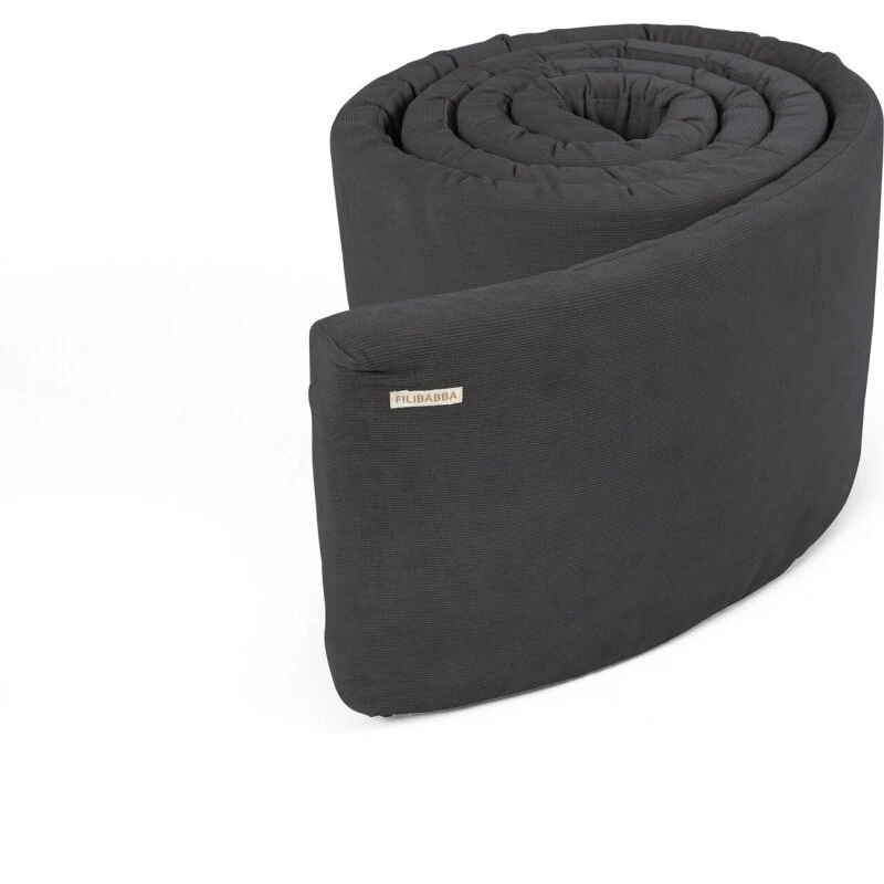 Filibabba Sengerand Fløjl Stone Grey 340 cm