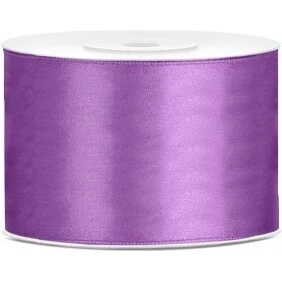 Satinbånd Lavendel 50 mm x 25 m