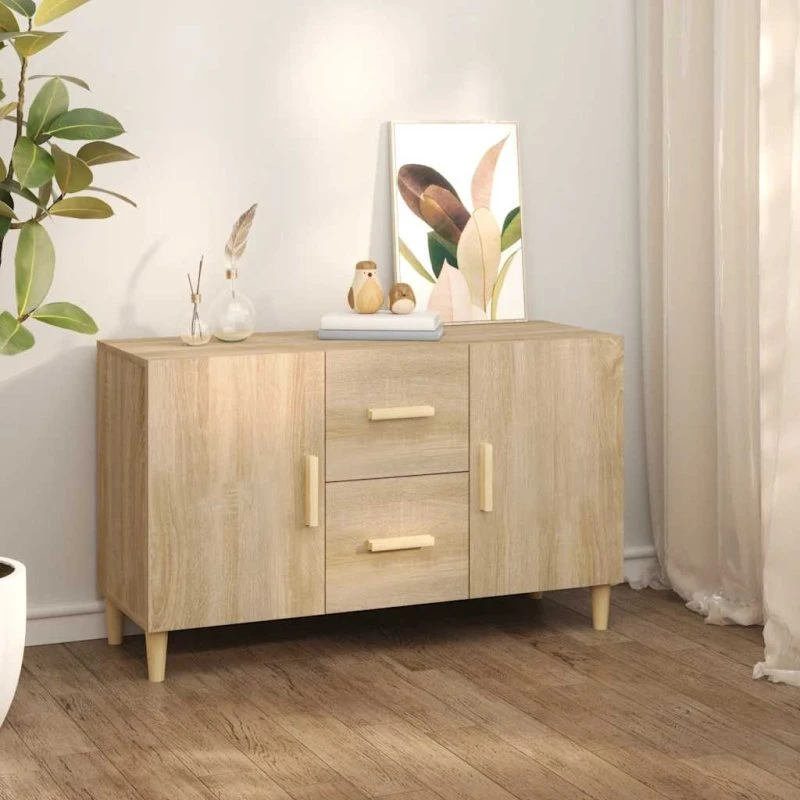 vidaXL skænk 100x36x60 cm - Sonoma-eg