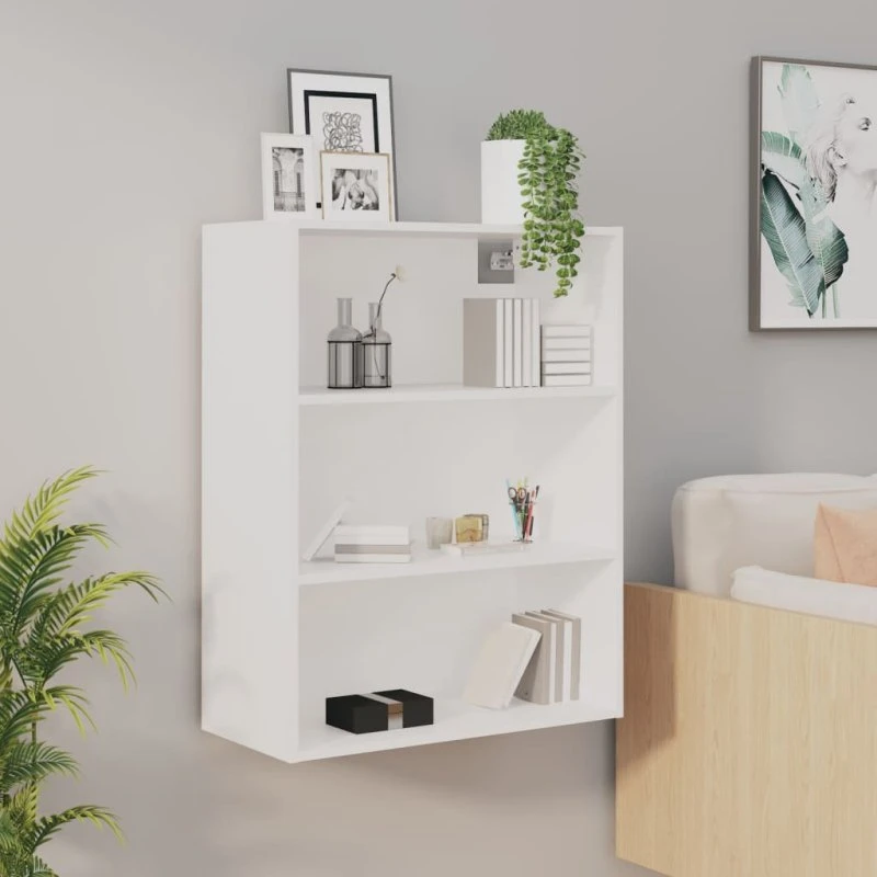 vidaXL vægskab 69,5x32,5x90 cm – hvid