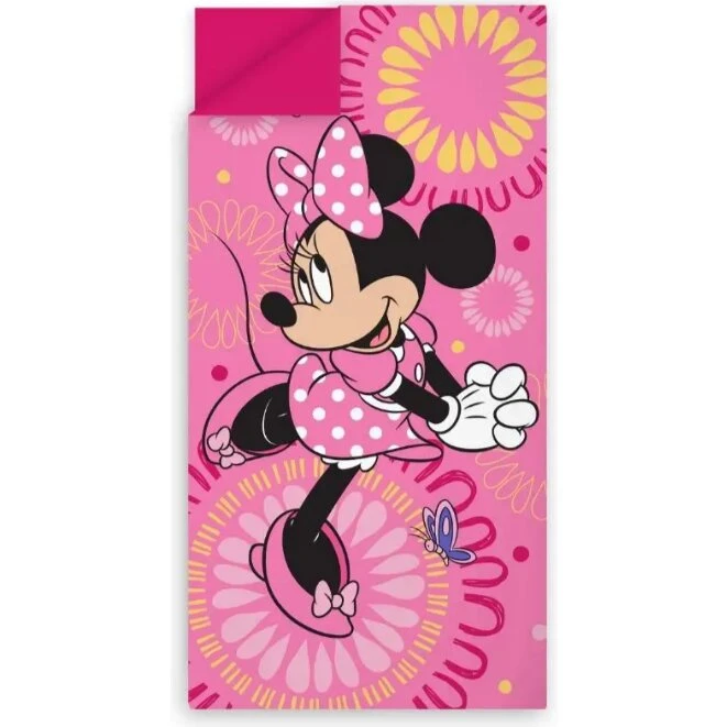 Disney Minnie Mouse sovepose 70x140 cm - lyserød