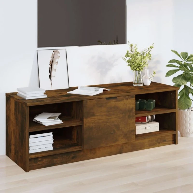 vidaXL TV-bord 102x35,5x36,5 cm – røget egetræ