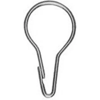 Springring 27.150 til badeforhæng, forkromet 35 mm (pakke 100)