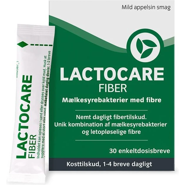 Lactocare Fiber 30 enkeltdosisbreve