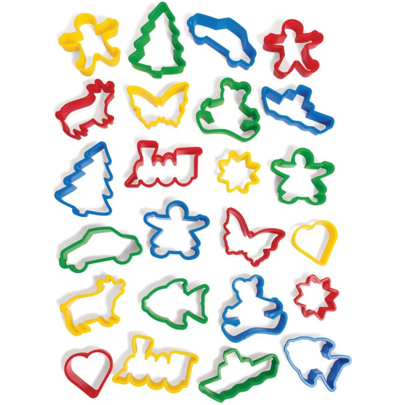 Dantoy Classic kageforme assorteret, 24 stk