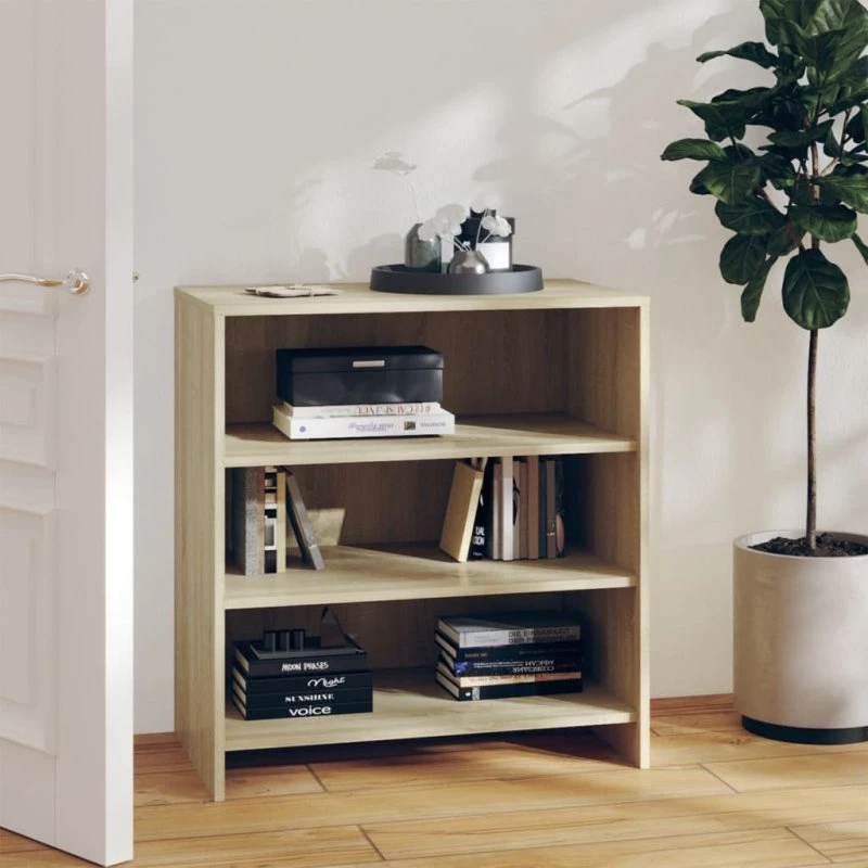 vidaXL skænk 70x40,5x75 cm konstrueret træ Sonoma-eg
