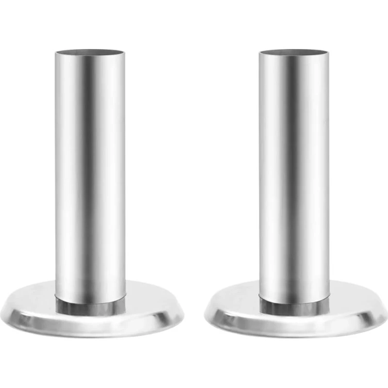 vidaXL gelænderbeslag til poolstige 2 stk. i 304 rustfrit stål