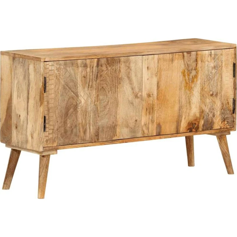 vidaXL skænk 110x30x60 cm massivt mangotræ