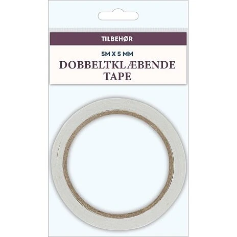 Dobbeltklæbende tape