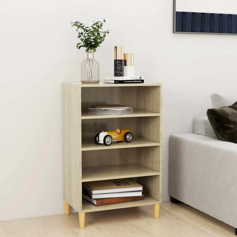 vidaXL skænk 57x35x90 cm Sonoma-eg