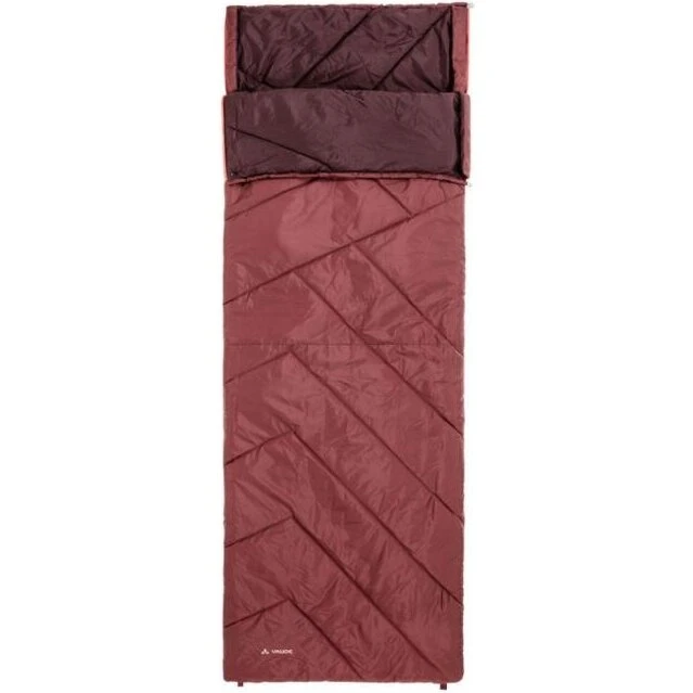 VAUDE Navajo 500 S II Syn kort sovepose, dark cherry