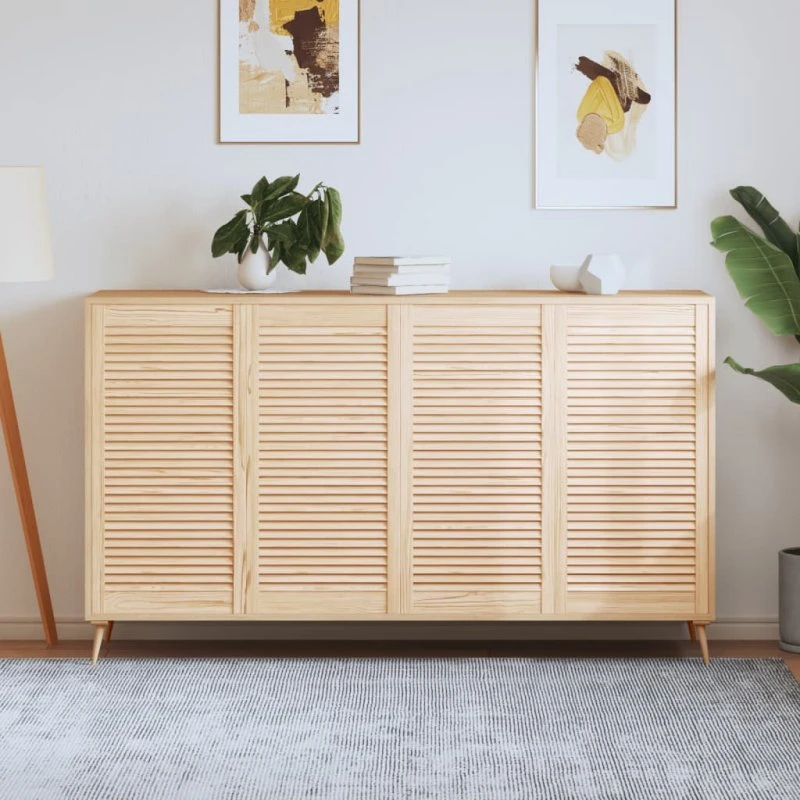 vidaXL skabslåger 4 stk. 99,3x49,4 cm lamel fyrretræ