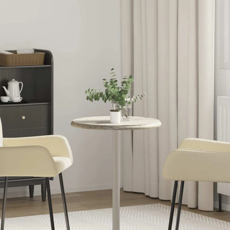 vidaXL væghylde 80x23,5x3,8 cm MDF grå højglans