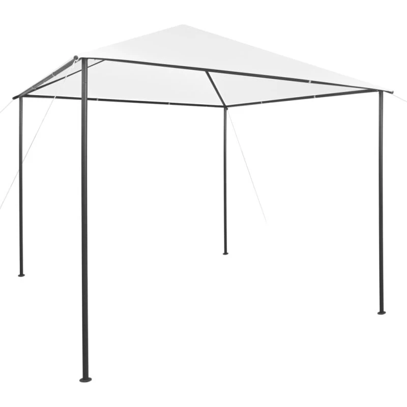 vidaXL havepavillon 3x3x2,9 m 180 g/m² hvid