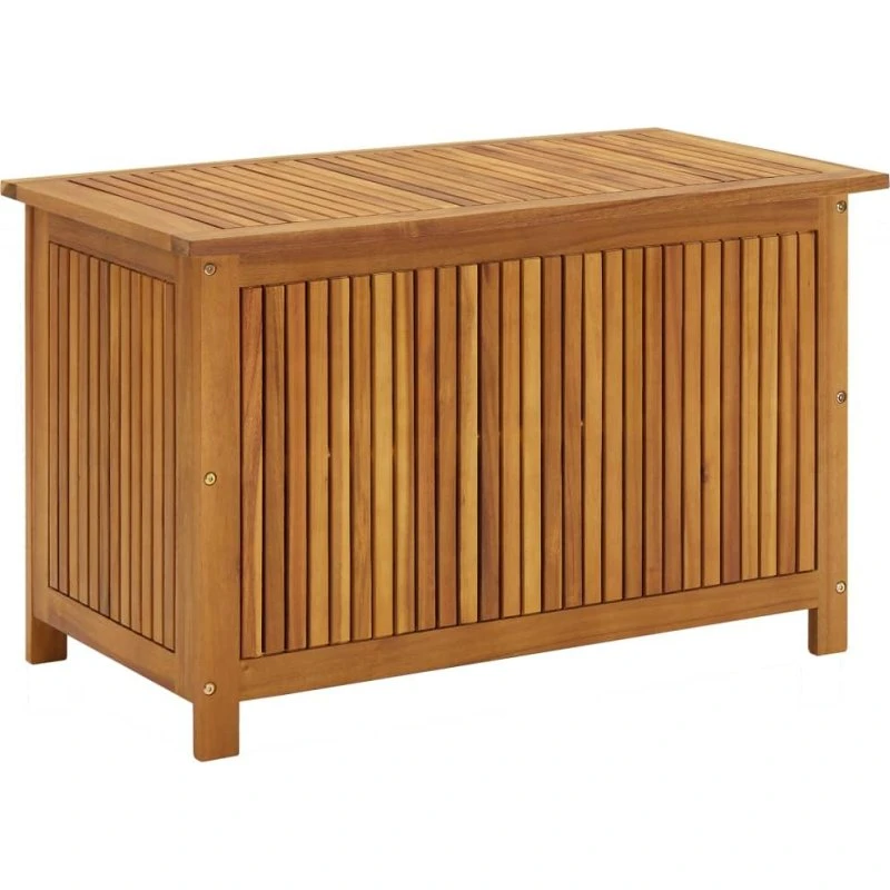 vidaXL opbevaringsboks i akacietræ 90x50x58 cm