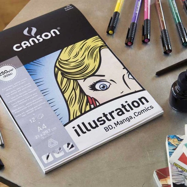 Canson Illustration Ekstra Hvid 250 g/m² A3