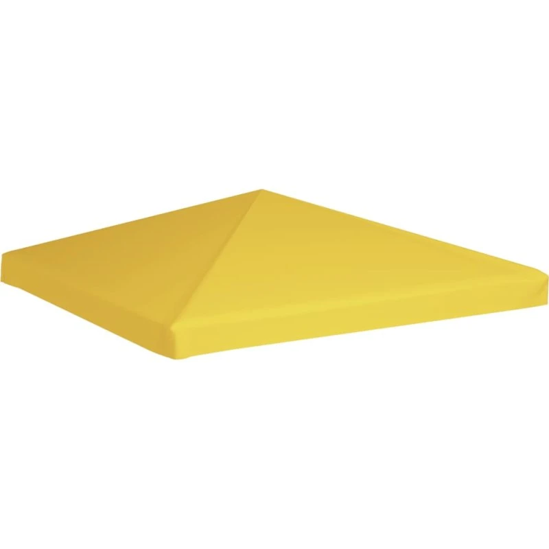 vidaXL Pavillontopdække 3x3 m 270 g/m² Gul