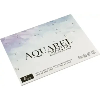 Akvarelblok A3 300 g/m² – 20 ark
