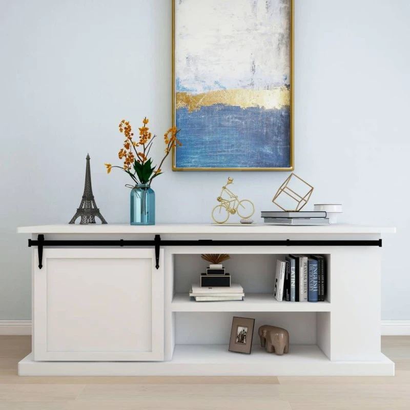 vidaXL mini-skydelågesæt til skabe 200 cm kulstofstål