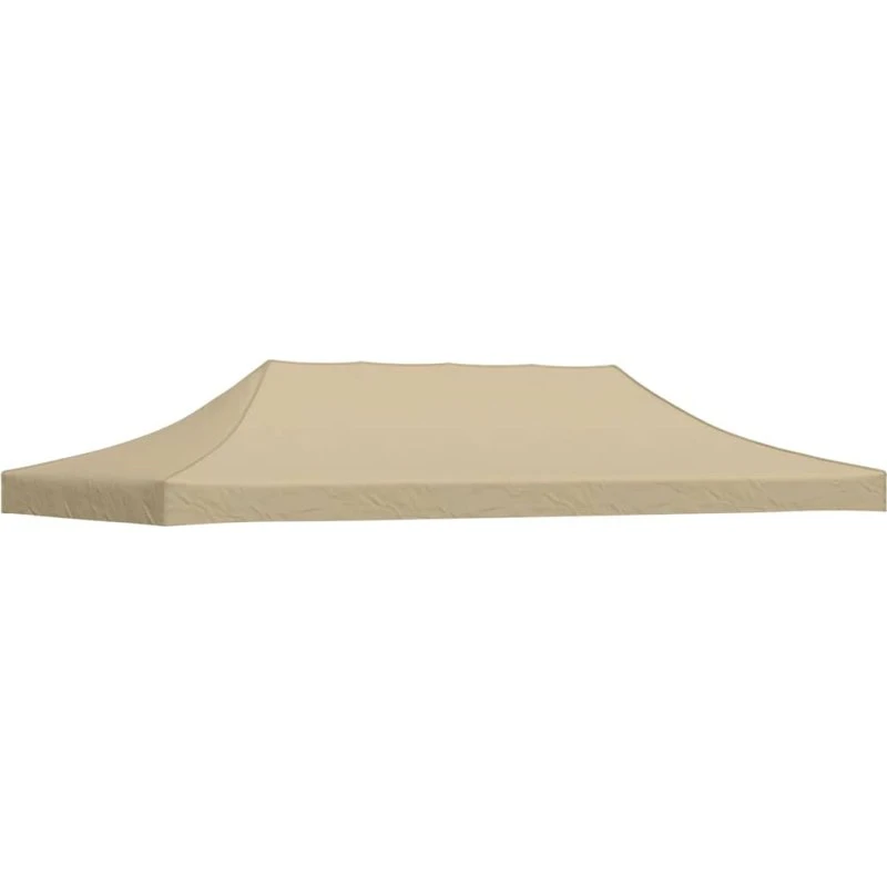 vidaXL tag til festtelt 6x3 m 270 g/m² beige
