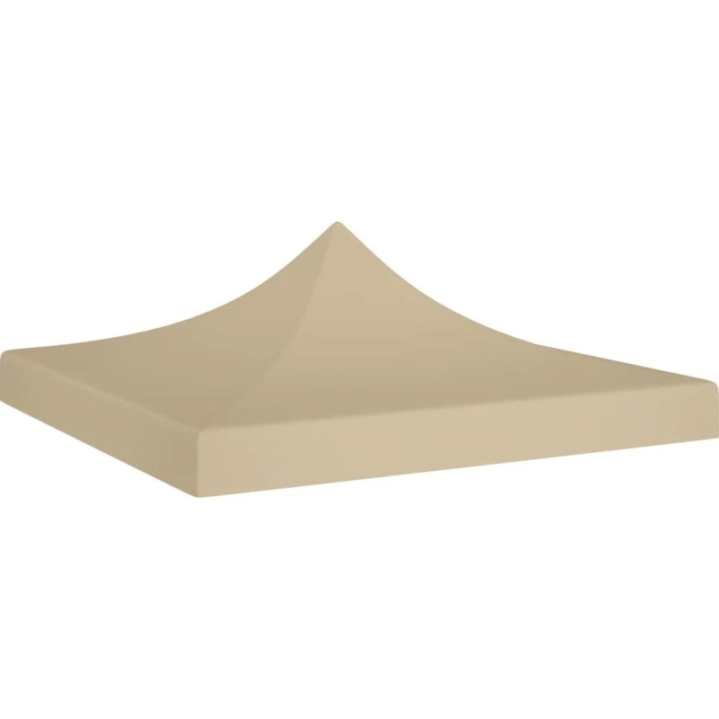 Erstatningstag 270 g/m² til festtelt – Sort 4,5×3 m