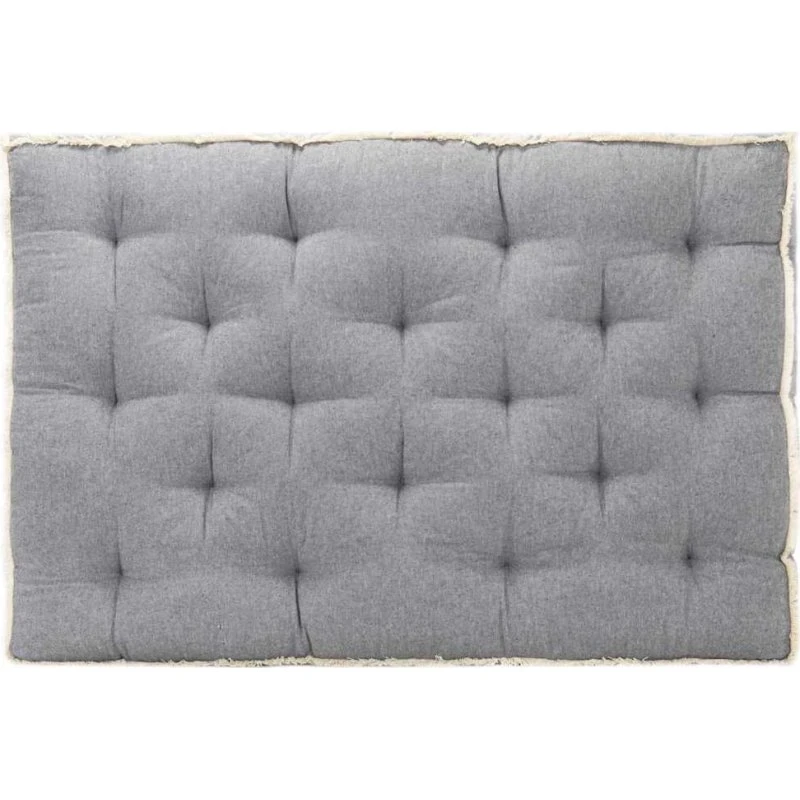 vidaXL hynde til pallesofa 120x80x10 cm antracitgrå