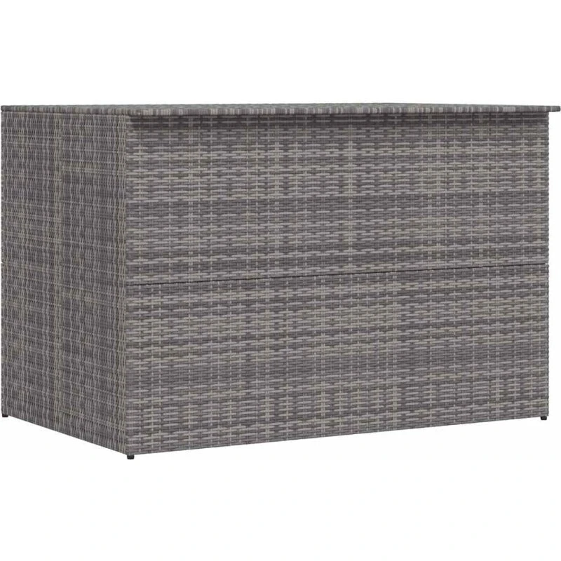 vidaXL udendørs opbevaringskasse 150x100x100 cm, grå
