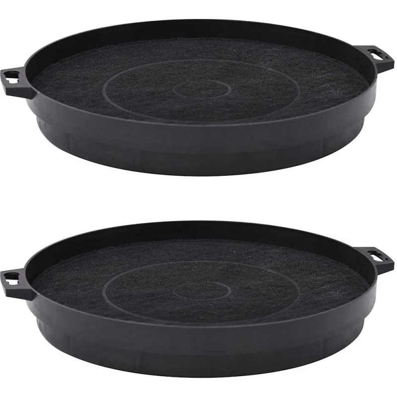 vidaXL kulfiltre til emhætte 210 mm (2 stk.)