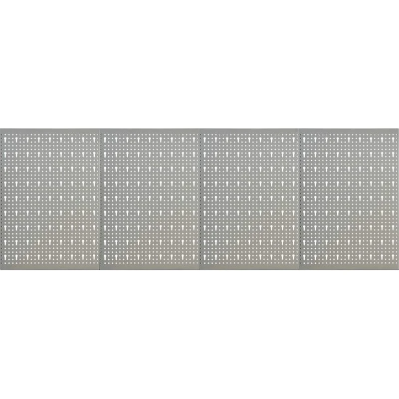 vidaXL vægpaneler til værktøj 4 stk. 40x58 cm stål