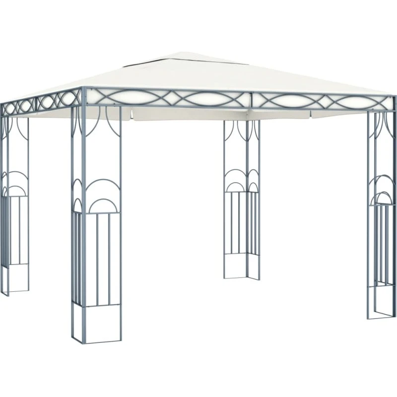 vidaXL pavillon 300 x 300 cm creme