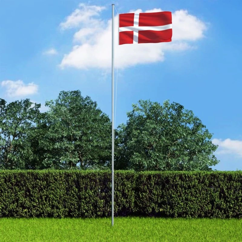 vidaXL Det danske flag 90x150 cm