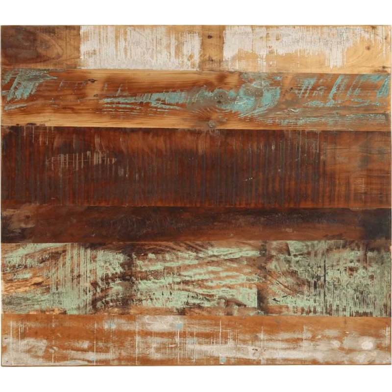 vidaXL Rektangulær bordplade 70x80 cm 15-16 mm genbrugstræ