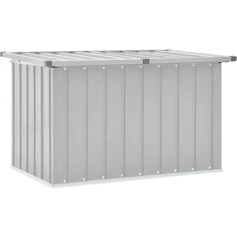 vidaXL hyndeboks til haven 109x67x65 cm grå