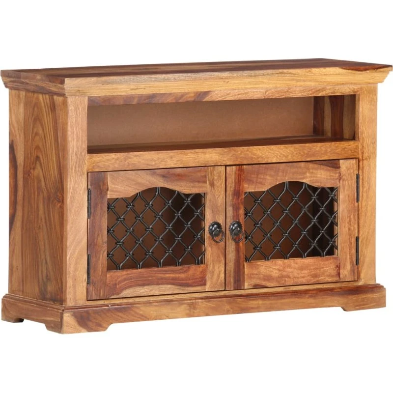 vidaXL TV-skab 90x30x60 cm i massivt akacietræ