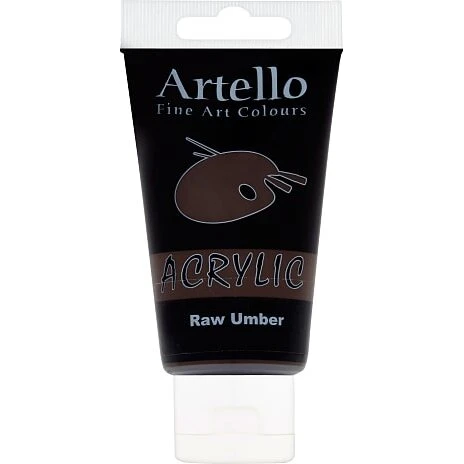 Artello Akrylmaling 75 ml - Kaffebrun