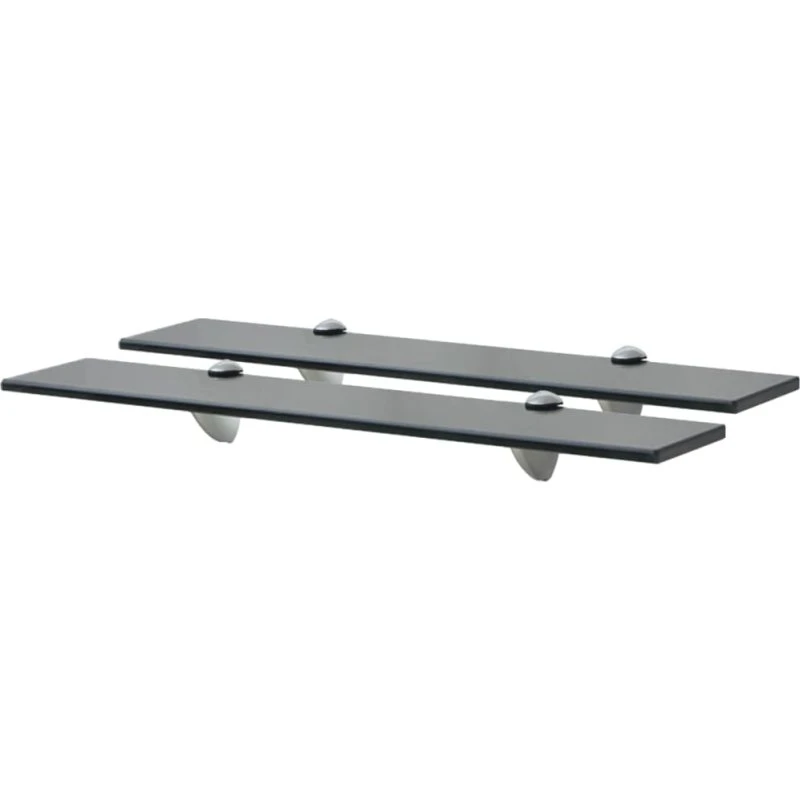 vidaXL svævehylde 2 stk. 60 x 10 cm 8 mm glas