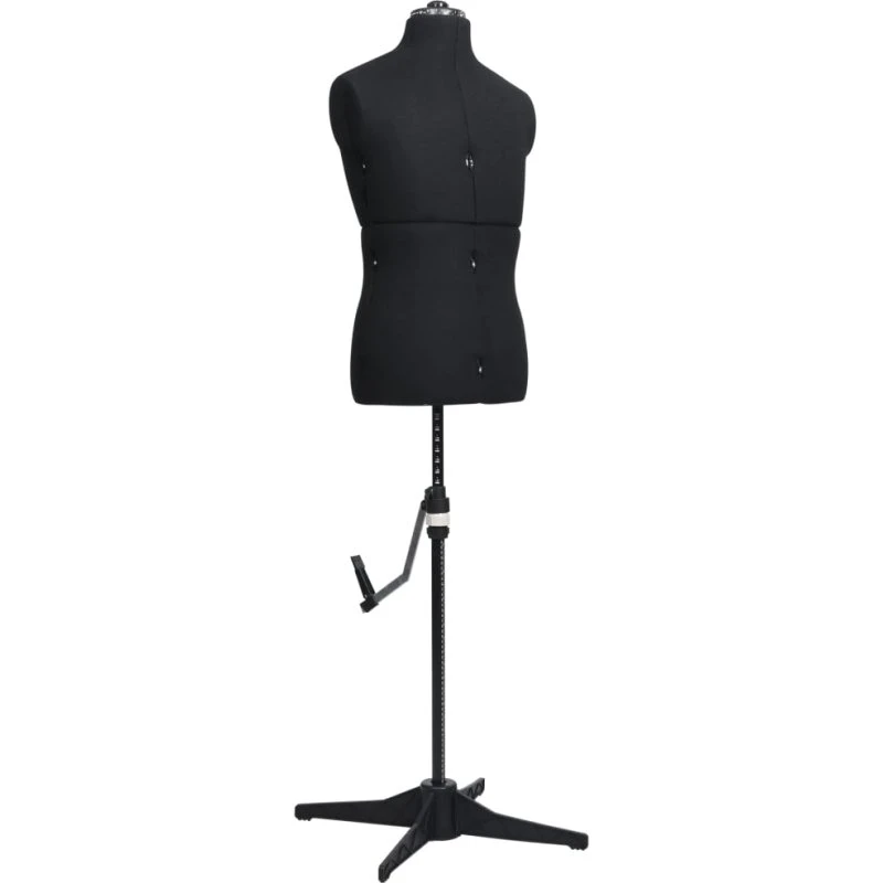 vidaXL justérbar herregine str. 37-45 sort