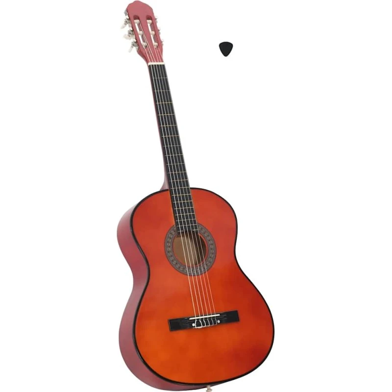 vidaXL klassisk guitar 4/4 (39") lindetræ natur